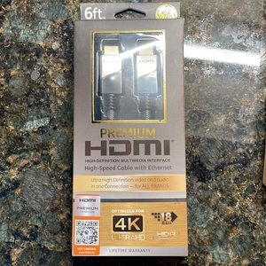 NIB Premium HDMI Cable